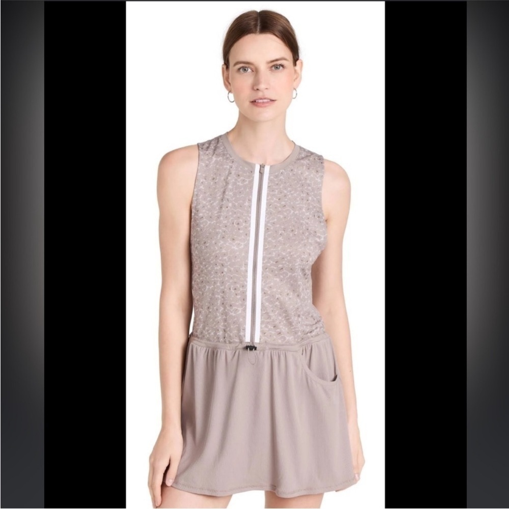 Varley Anthropologie Lagoda Tennis Athletic Animal Print Dress - Picture 2 of 16